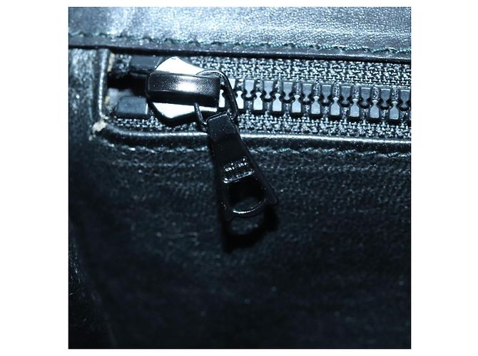 Borsa a Spalla BALLY in Pelle Nera Auth yb627 Nero - vista 21