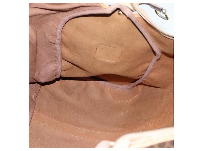 Céline Borsa Boston in tela Macadam CELINE in pelle PVC marrone Auth mr364 - vista 22