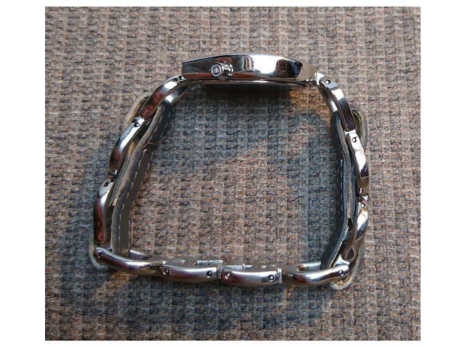 Aigner Perugia Quarz Uhr, Ref A07200 Swiss Made Silber Weiß Grau - Ansicht 9