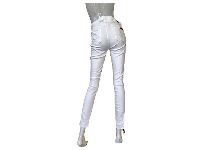 Vaqueros Skinny Blancos 7 For All Mankind - vista 2