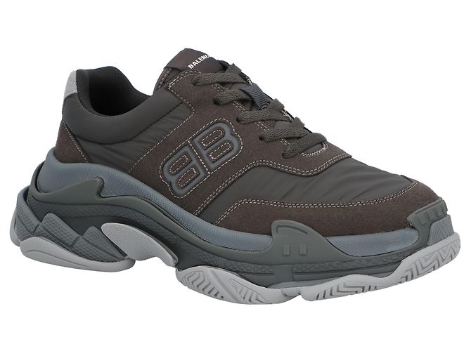 Balenciaga Triple S Grigio Scuro Mix - vista 5