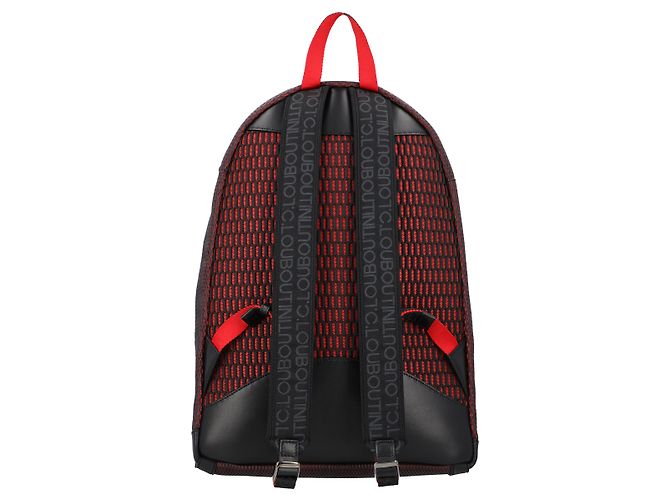 Sac à dos Backparis de Christian Louboutin Rouge - vue 4