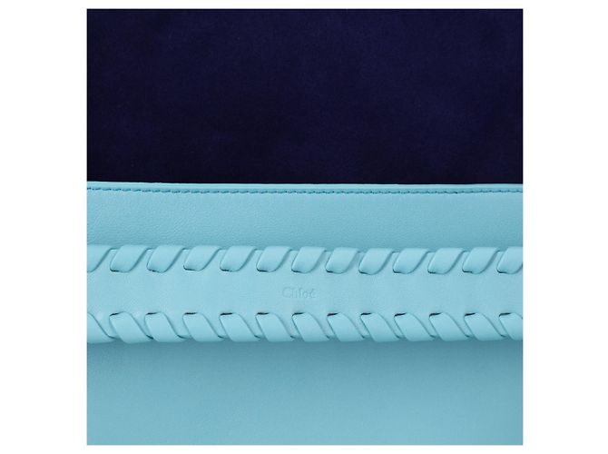 Bolso de mano Chloé Mony azul - vista 4