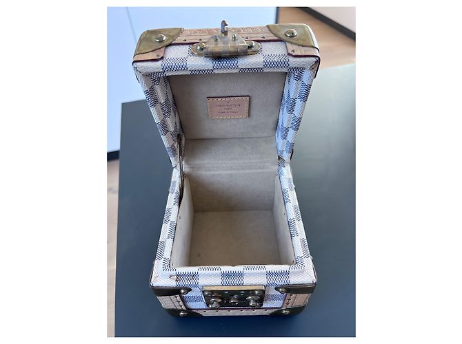 Louis Vuitton Scatola Meraviglia Bianco Blu chiaro - vista 2