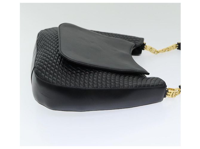 BALLY Borsa a Spalla in Pelle Nera Auth ep5054 Nero - vista 3