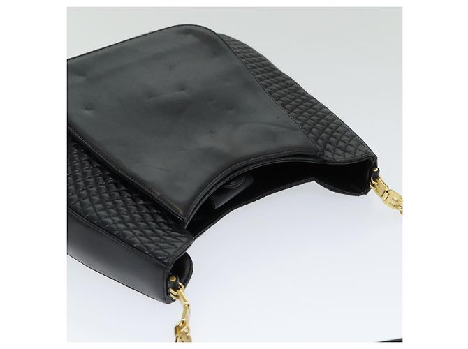 BALLY Borsa a Spalla in Pelle Nera Auth ep5054 Nero - vista 6