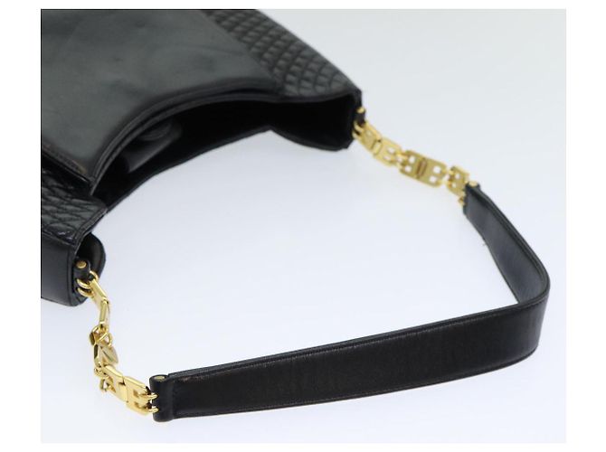 BALLY Borsa a Spalla in Pelle Nera Auth ep5054 Nero - vista 7