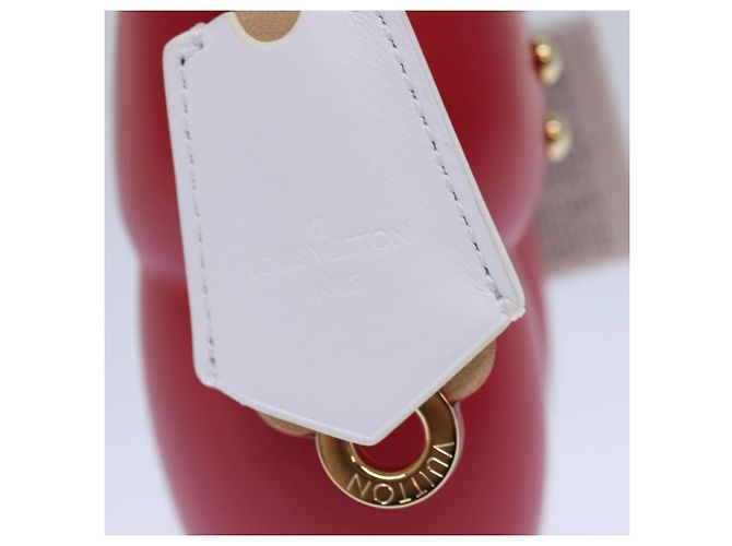LOUIS VUITTON Vivienne Gaston Porter Bellboy Objet Bois Rouge GI0483 Auth 84715S - vue 19
