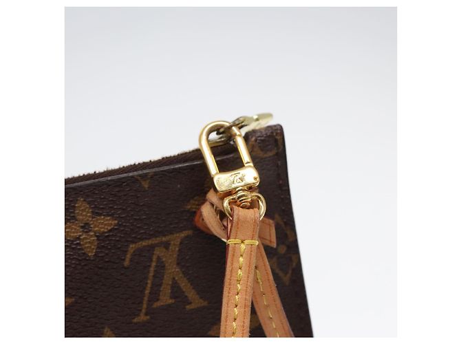 LOUIS VUITTON Monogram Neverfull MM Pouch Acessório Pouch LV Auth 84859 Monograma - vista 10