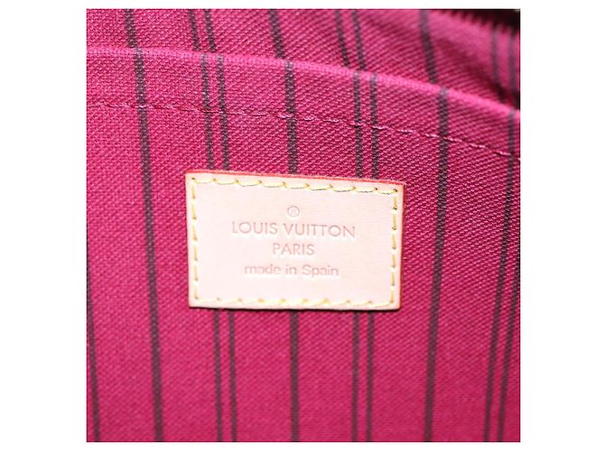 LOUIS VUITTON Monogram Neverfull MM Pouch Acessório Pouch LV Auth 84859 Monograma - vista 18