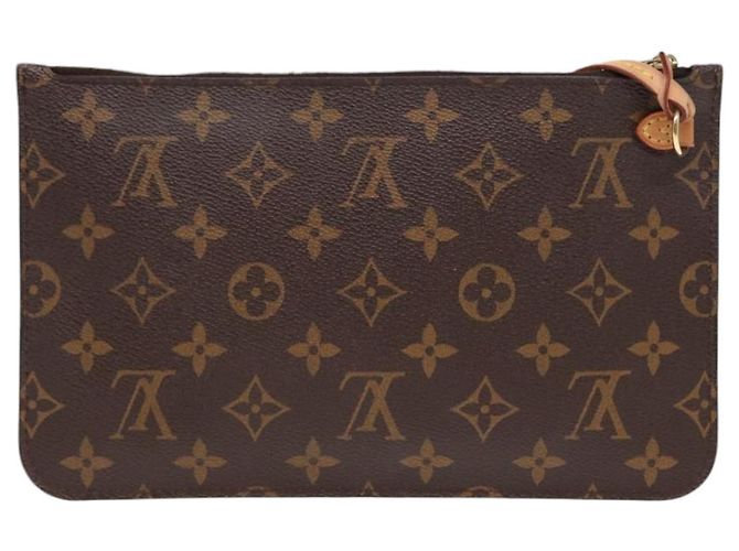LOUIS VUITTON Monogram Neverfull MM Pouch Acessório Pouch LV Auth 84859 Monograma - vista 2