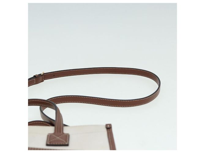 BURBERRY Handtasche aus Canvas und Leder Beige Auth yb635 - Ansicht 15