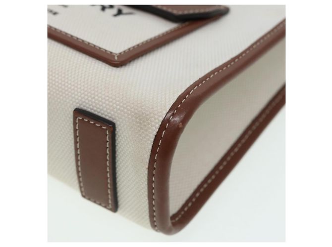 BURBERRY Handtasche aus Canvas und Leder Beige Auth yb635 - Ansicht 16