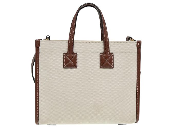 BURBERRY Handtasche aus Canvas und Leder Beige Auth yb635 - Ansicht 2