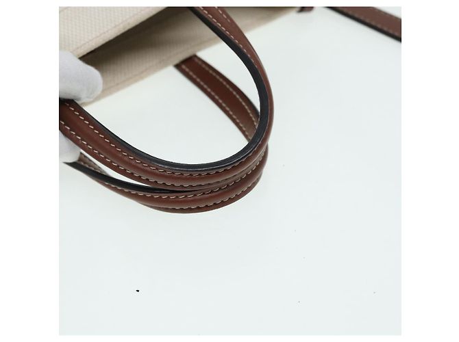 BURBERRY Handtasche aus Canvas und Leder Beige Auth yb635 - Ansicht 7