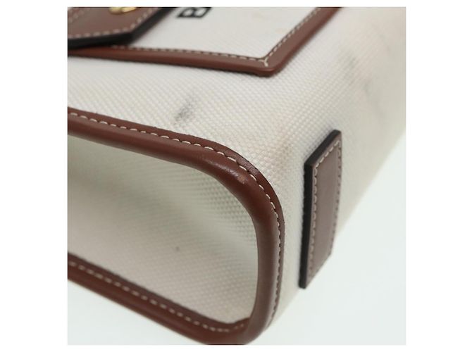 BURBERRY Handtasche aus Canvas und Leder Beige Auth yb635 - Ansicht 9