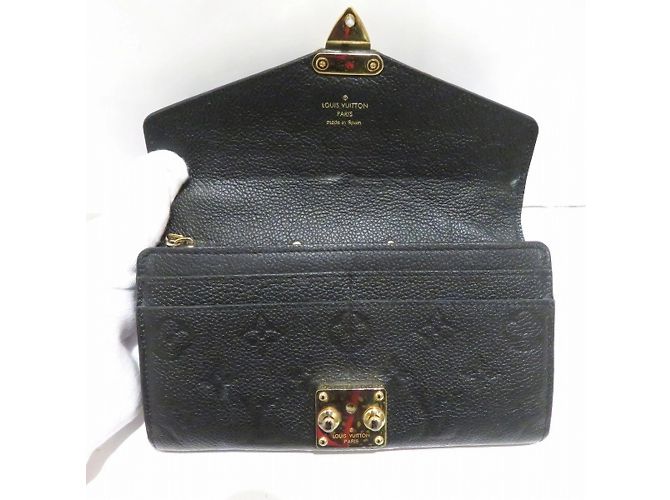 Metis Long Geldbörse Monogram Empreinte Louis Vuitton Schwarz - Ansicht 2