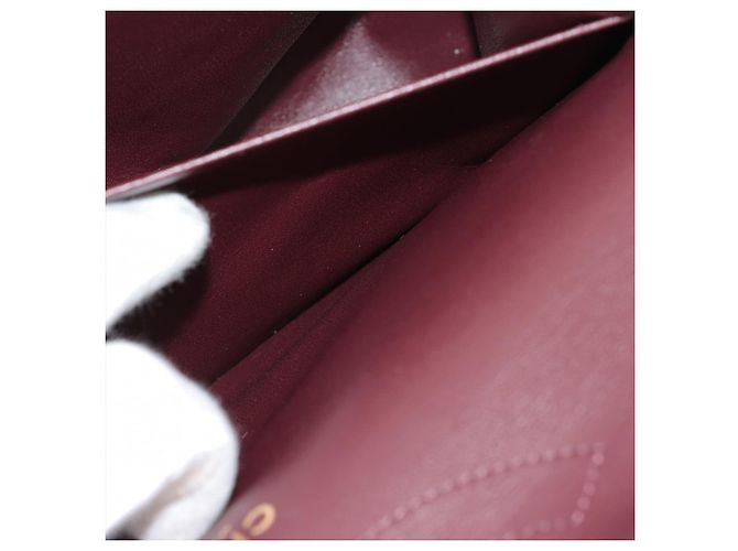 Timeless Chanel Borsa a doppio flap classica Jumbo in pelle caviar matelassé nera a 2 modi Nero - vista 13
