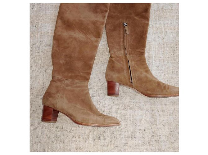 Botas altas Polo Ralph Lauren Beige - vista 2