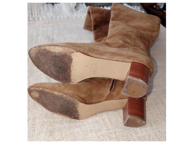 Botas altas Polo Ralph Lauren Beige - vista 3