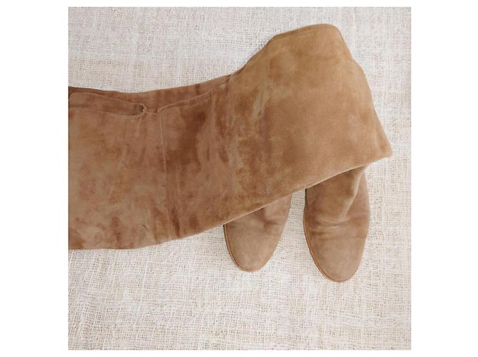 Botas altas Polo Ralph Lauren Beige - vista 7