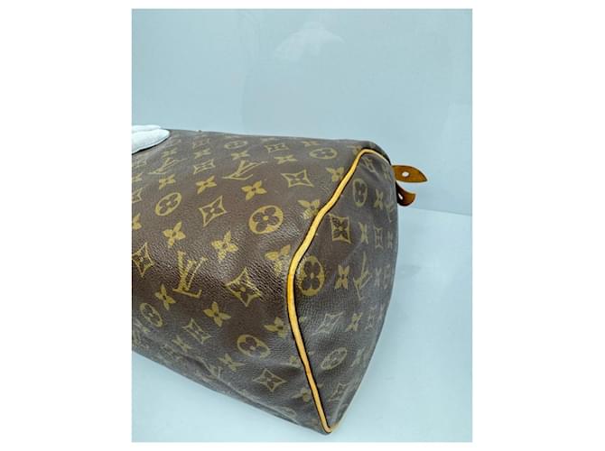 Speedy Borsa Louis Vuitton 35 Marrone Beige - vista 7