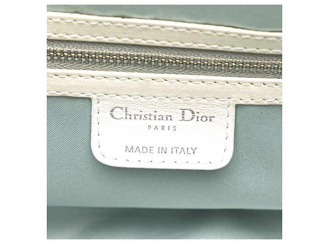 Borsa Dior White Oblique Romantique - vista 6