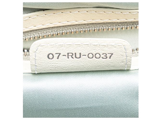 Borsa Dior White Oblique Romantique - vista 8