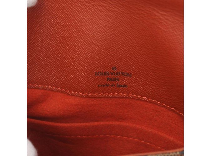 Borsa a Spalla Musette Salsa Long di Louis Vuitton Marrone Damier ebene - vista 5