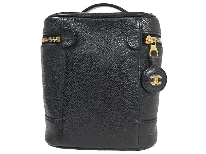 Borsa Clutch Vanity di Chanel Nero - vista 2