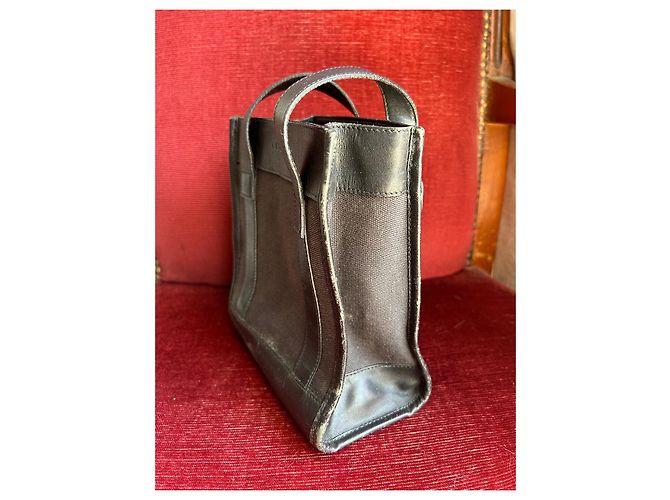 Borsa tote Gucci in pelle nera Nero - vista 11