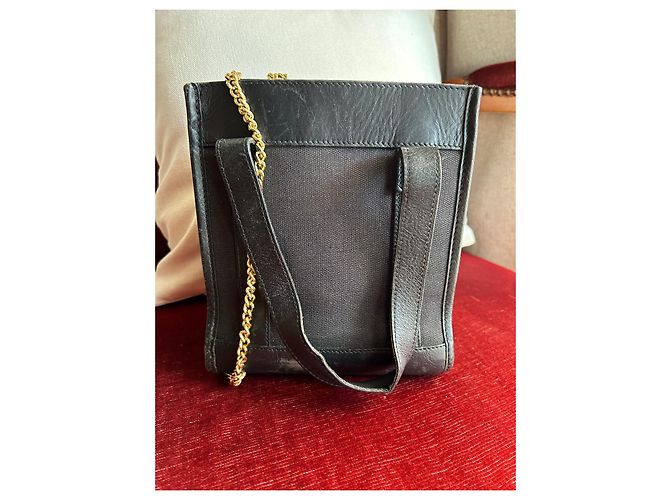 Borsa tote Gucci in pelle nera Nero - vista 4