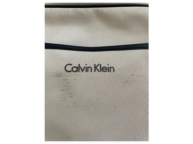 Borsa a spalla Calvin Klein beige - vista 2