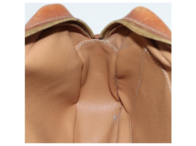 Céline Borsa a spalla in tela Macadam CELINE in pelle PVC marrone Auth ar12296 - vista 19