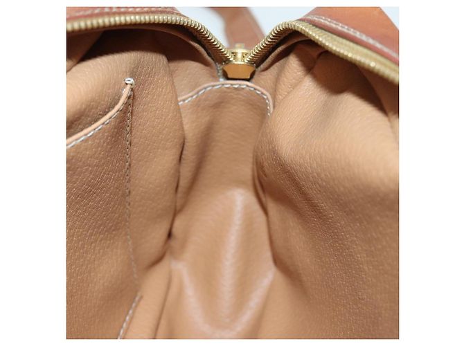 Céline Borsa a spalla in tela Macadam CELINE in pelle PVC marrone Auth ar12296 - vista 20