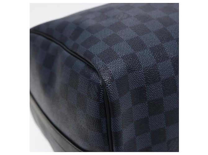 LOUIS VUITTON Sac Boston Keepall Bandoulière 45 Damier Cobalt N50002 Auth 84480S - vue 16