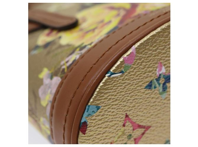 Bucket LOUIS VUITTON LV Borsa a secchiello Nano Garden Beige M81724 LV Auth 84696S - vista 14