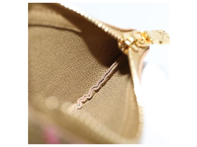Bucket LOUIS VUITTON LV Borsa a secchiello Nano Garden Beige M81724 LV Auth 84696S - vista 27