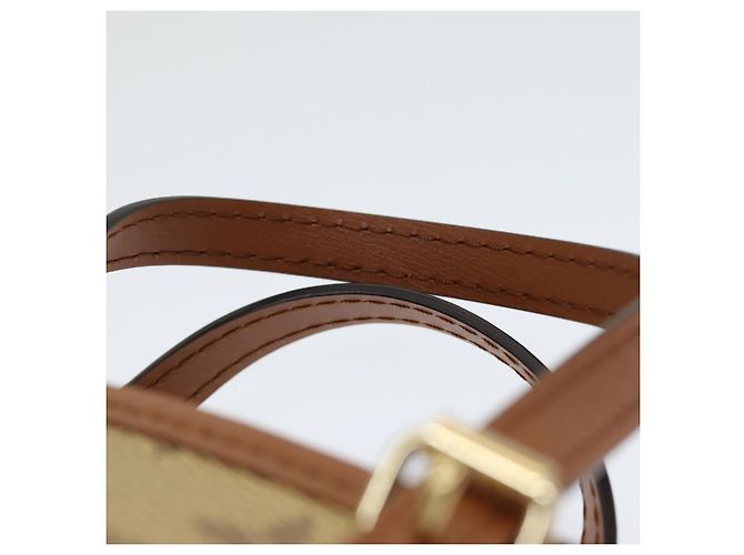Bucket LOUIS VUITTON LV Borsa a secchiello Nano Garden Beige M81724 LV Auth 84696S - vista 8