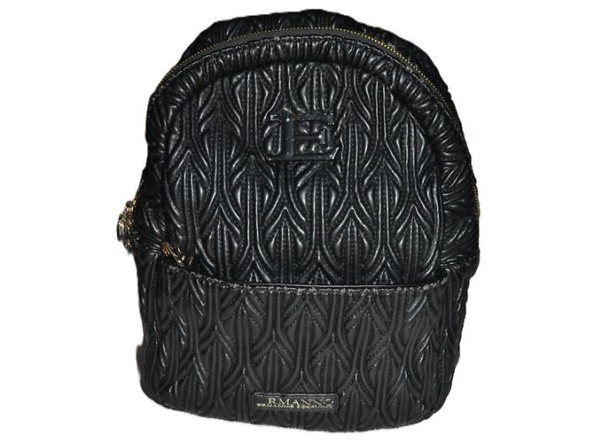 Ermanno Scervino Rucksack schwarz Kunstleder - Ansicht 3