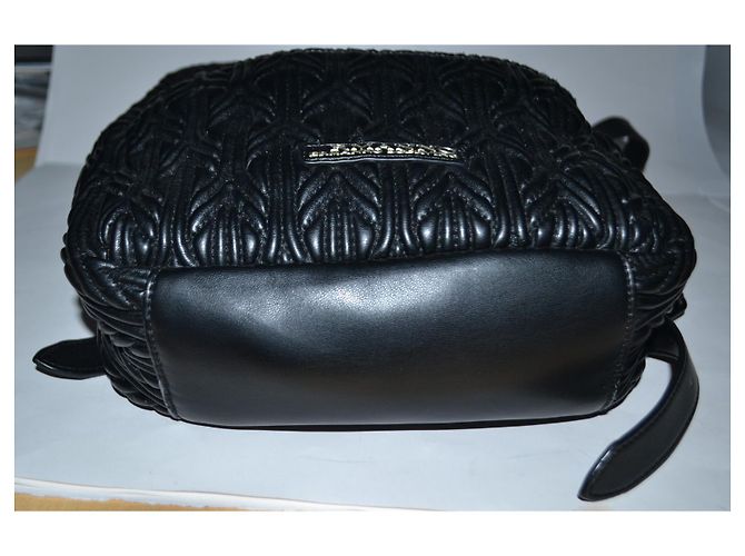 Ermanno Scervino Rucksack schwarz Kunstleder - Ansicht 5
