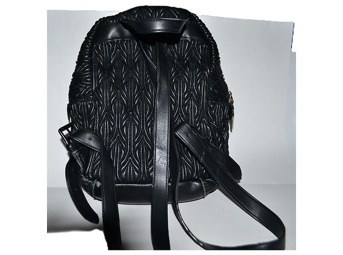 Ermanno Scervino Rucksack schwarz Kunstleder - Ansicht 6