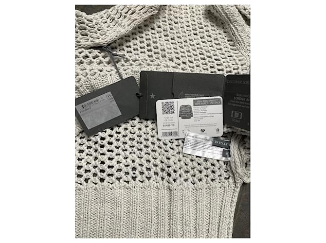 Lorena Antoniazzi Baumwollpullover mit Pailletten Oversize - Ansicht 3
