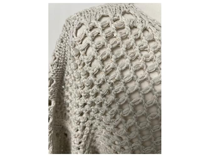 Lorena Antoniazzi Baumwollpullover mit Pailletten Oversize - Ansicht 9
