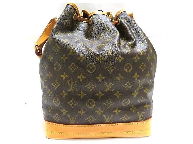 Noe Bolso de Hombro Noé Monograma Louis Vuitton Castaño - vista 2