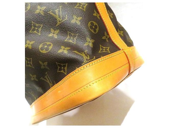 Noe Bolso de Hombro Noé Monograma Louis Vuitton Castaño - vista 4