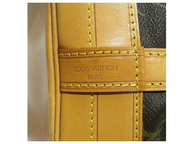 Noe Bolso de Hombro Noé Monograma Louis Vuitton Castaño - vista 5