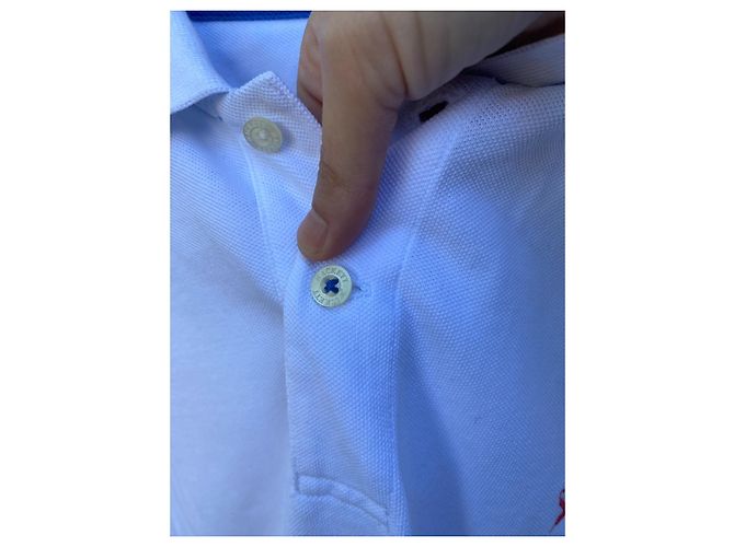 Polo uomo in cotone bianco Hackett London XXL - vista 4