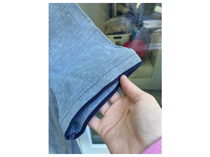 Polo Aigle de algodón gris Talla M - vista 6