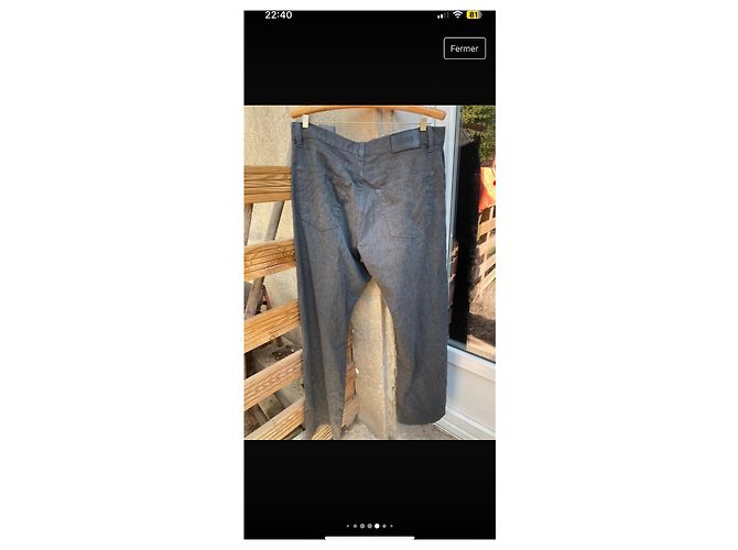 Hugo Boss Hose Dunkelgrau Polyester Anthrazitgrau - Ansicht 4